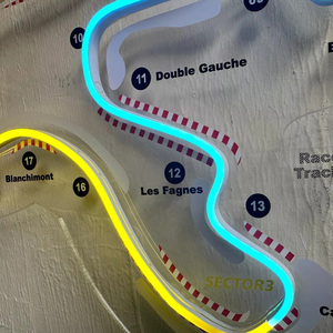 <strong>Circuit</strong> of Spa-Francorchamps Neon Race Track <strong>F1</strong> Formula Neon Sign - Product Image 5