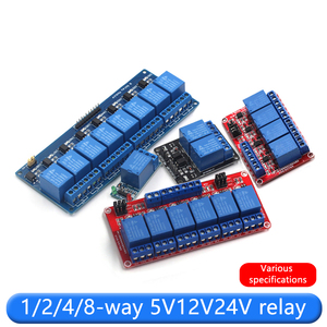 Modulo relè interruttore modulo DC optoaccoppiatore Mini scheda di controllo 1/2/4/6/8 5V/12V/24V - Product Image 2