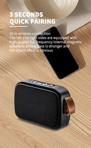 G2 portatile senza fili BT altoparlante Mini Stereo USB cassa di risonanza con Subwoofer TF Card di supporto alimentato a batteria per PC Computer - Product Image 5