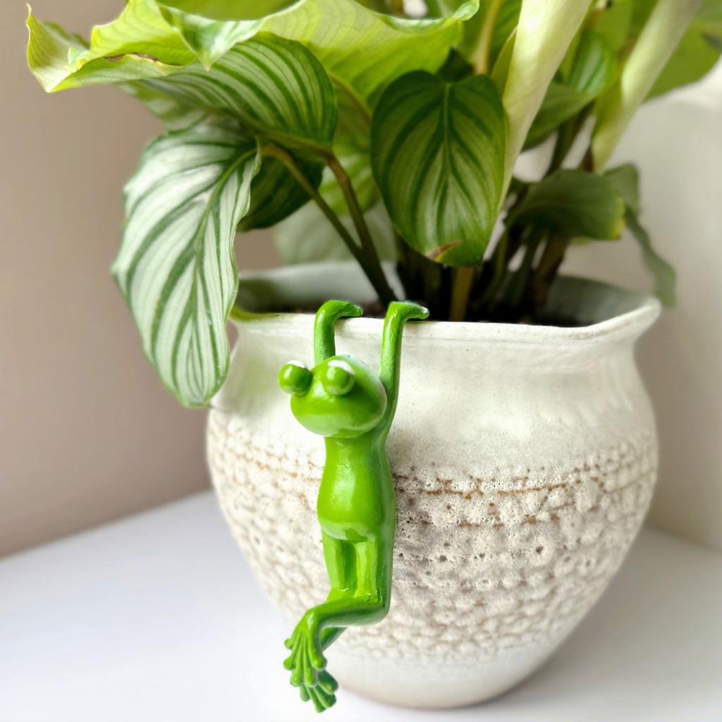 Front-hanging frog