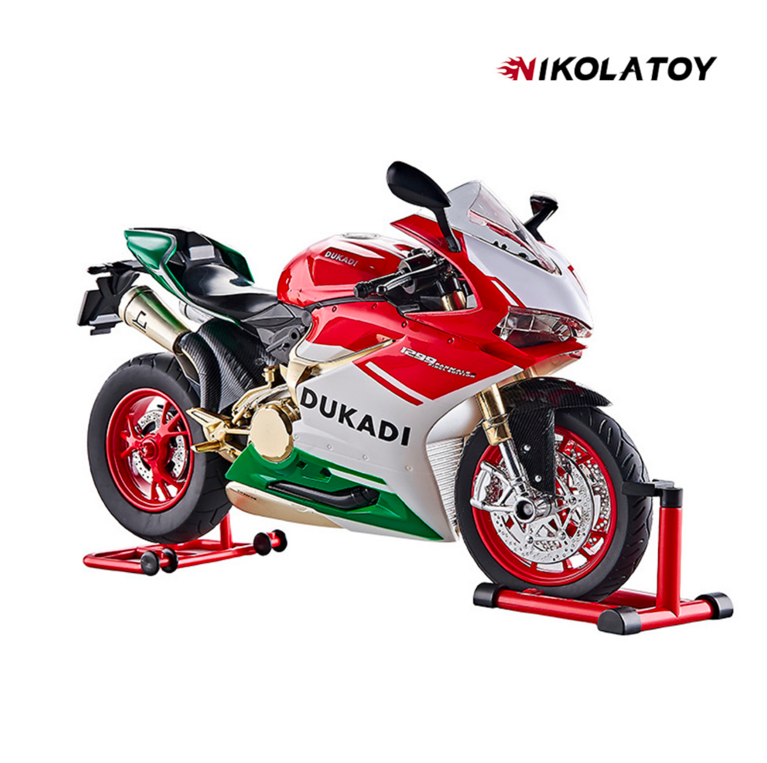 Ducati V4R ignition-start 1:9 track-ready motorcycle