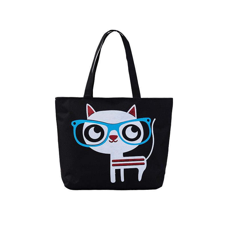 Chat avec lunettes-horizontal taille moyenne