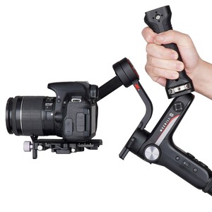 Gimbal Stabilizer Handle Hand Grip Extension Support Rod with Cold Shoe <strong>Mount</strong> <strong>1</strong>/<strong>4</strong> &quot;Screw Holes for Zhiyun Weebill-S - Product Image 3