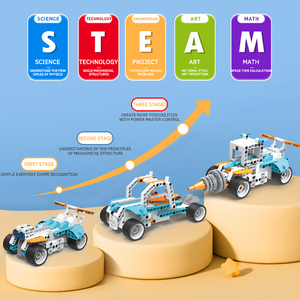 BC-107 9 in 1 MOC APP di controllo remoto giocattoli programmabili di educazione scientifica per bambini giocattoli di programmazione regalo - Product Image 4