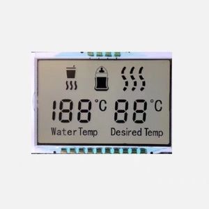 Auto-Umkehr radar mit Video-LCD-Anzeige Temperatur-und Feuchtigkeit regler LCD-Bildschirms egment Zeigt die Produkt kategorie an