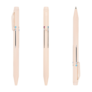 独特的4合1多功能圆珠笔六角设计七彩4色笔 - Product Image 1