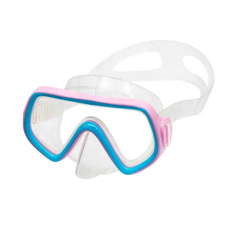 Маска для плавания, очки для дайвинга, очки для плавания с накладкой на нос, снаряжение для подводного плавания, маска для подводного плавания для младших детей, для подводного плавания