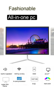 Günstige All in One 19 22 24 Zoll gebogener/plat Bildschirm I3 I5 I7 AIO Desktop-PC Oem Fullset Computer oder Barebone-System - Product Image 6