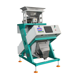 Máquina clasificadora de color de granos de café con capacidad de 1-2 toneladas por hora