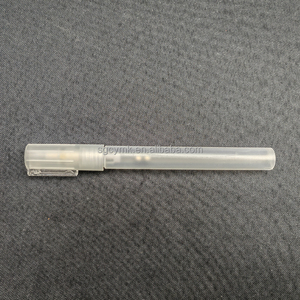 Empty Fillable Blank Paint <strong>Pen</strong> 0.5mm Markers Round Tilted <strong>Flat</strong> Head Clear. - Product Image 5