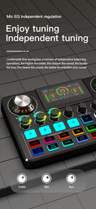 <strong>Microphone</strong> Music Sound Card Set Interface De <strong>Audio</strong> Dj Mixer Sound Card With Desktop <strong>Microphone</strong> 12 Sound Effect 3 <strong>Input</strong> Mic <strong>Input</strong>