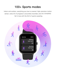 VZL54 Hombres Mujeres Android Ios Smartwatch Pulsera 1,83 "Pantalla Multifunción Seguimiento DE SALUD Deporte Reloj inteligente - Product Image 3