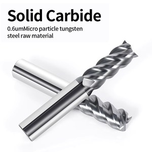 Pazar toptancılar yüksek performans 4 flüt CNC freze kesicisi özelleştirilebilir OEM Tungsten alaşım yarıçapı kesici - Product Image 5