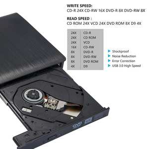 USB 3.0外置DVD RW光盘写入器驱动器刻录机读卡器播放器光驱笔记本电脑Dvd刻录机 - Product Image 3