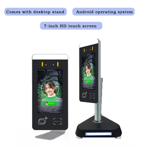 7 Zoll Android Biometrische Gesichts erkennung RFID NFC QR-Code Sicherheit Zugangs kontrolle Anwesenheit All-in-One-Maschine mit SDK WiFi - Product Image 2