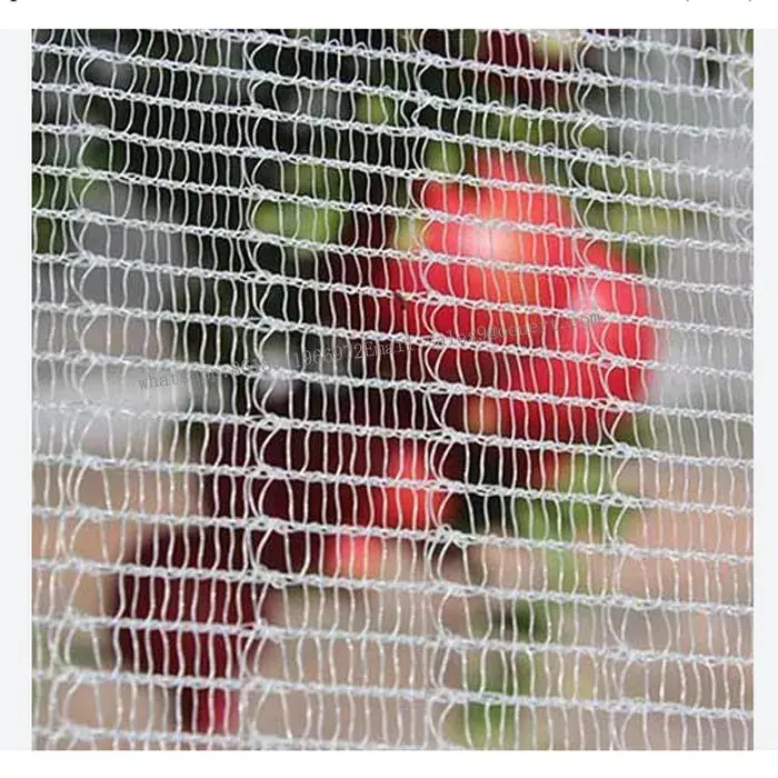 Pomar de macieira anti abelha árvore de fruto granizo proteger net/plástico granizo guarda net/anti granizo net forte