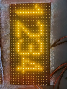 P10 Rot Gelb Weiß Blau Grün LED Einfarbiges Modul Programmier barer LED-Anzeige bildschirm - Product Image 5