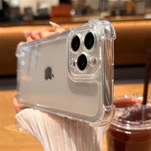 ハイエンド低価格卸売透明TPUスペース保護ケース16 14 13 12 11 Pro Max 4コーナーAnti-fall Mobile - Product Image 4