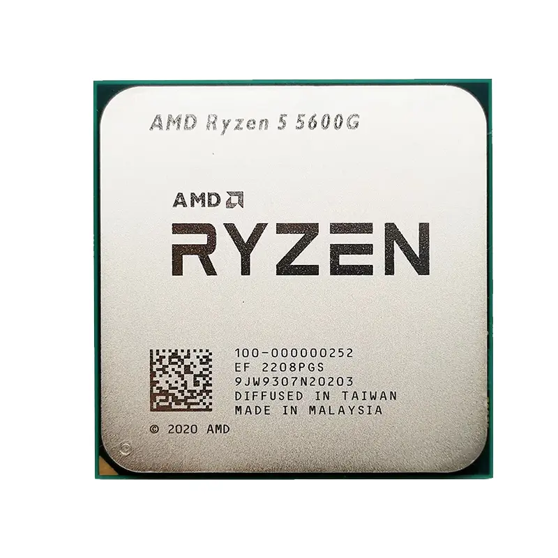 ขายส่งราคาถูก AMD 5 CPU 5600 5600g 5600x 7600 หกคอร์ชิ้นส่วนพีซีโปรเซสเซอร์