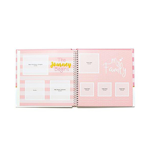 New Custom Meaningful High Quality Bulk Coloring Printing Hard Cover Baby Memorize <strong>Book</strong> Baby's First Year Memory <strong>Book</strong> - Product Image 4