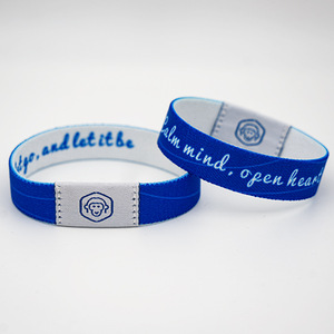 Customized <strong>Design</strong> Colorful <strong>Elastic</strong> <strong>String</strong> for Bracelet Dropshipping Printed Wristbands Promotional Gift - Product Image 3