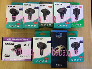 อุปกรณ์ MP3ไฟ LED สำหรับชาร์จในรถยนต์, อุปกรณ์รับส่งสัญญาณวิทยุ FM แบบไร้สายที่ชาร์จในรถรองรับการรับสาย - Product Image 3