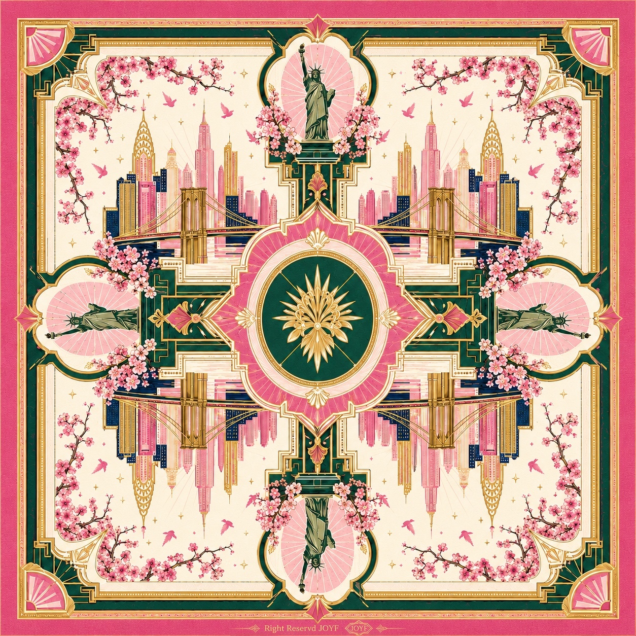 Tapis de roses
