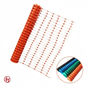 Оранжевый защитный Барьерный забор Высокопрочный легкий <span class=keywords><strong>HDPE</strong></span> 1x50 м строительная сетка - Product Image 1