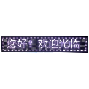 39 Inches WIFI /USB 16 * 96 Pixel <strong>LED</strong> <strong>Display</strong> <strong>Board</strong> Programmable Scroll Message Signs - Product Image 5