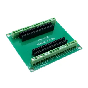 ESP-WROOM-32 scheda di sviluppo del microcontrollore ESP32 espansione Breakout scheda GPIO 1 in 2 per la versione stretta a 38pin