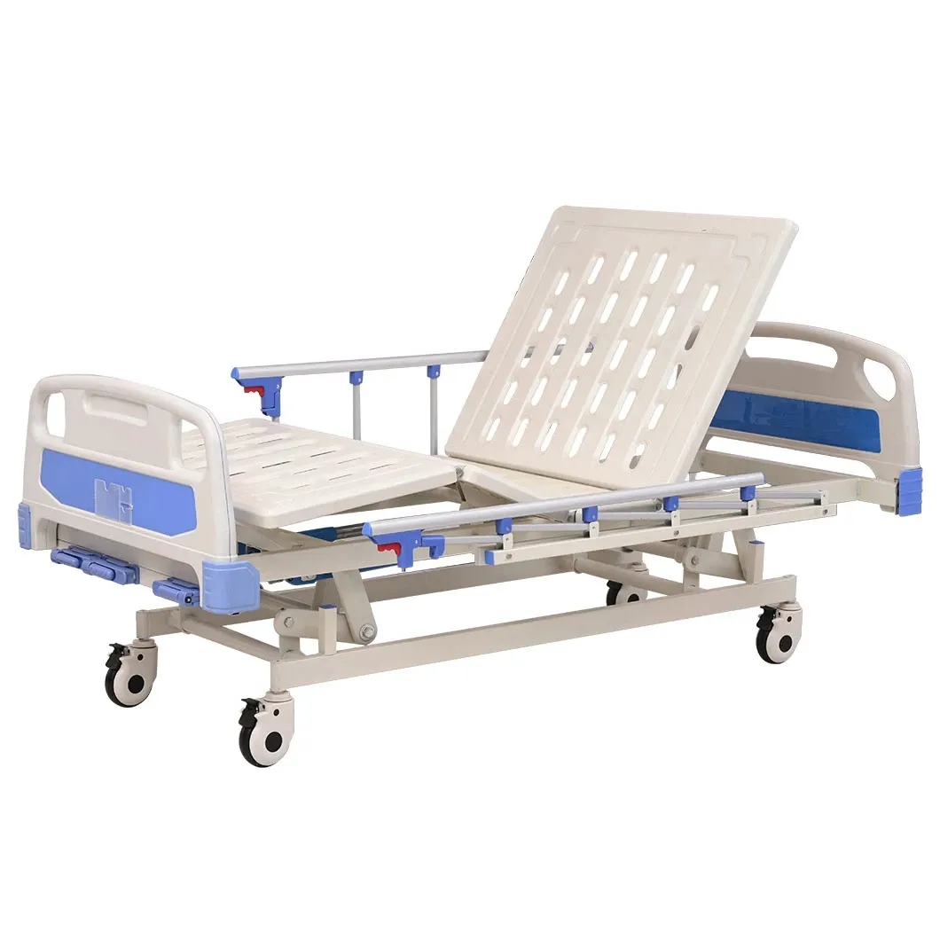 3 Crank 3 function adjustable manual medical equipments hospital bed in low prices for sale