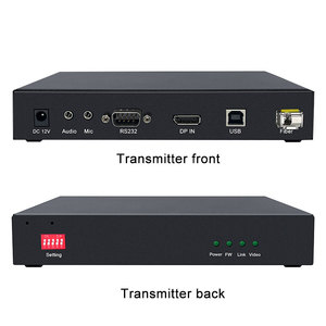 4K DP Extender Transceiver Over SM Fiber up to 20km DP to Fiber Optical <strong>Converter</strong> with KVM USB2.0 RS232 - Product Image 5