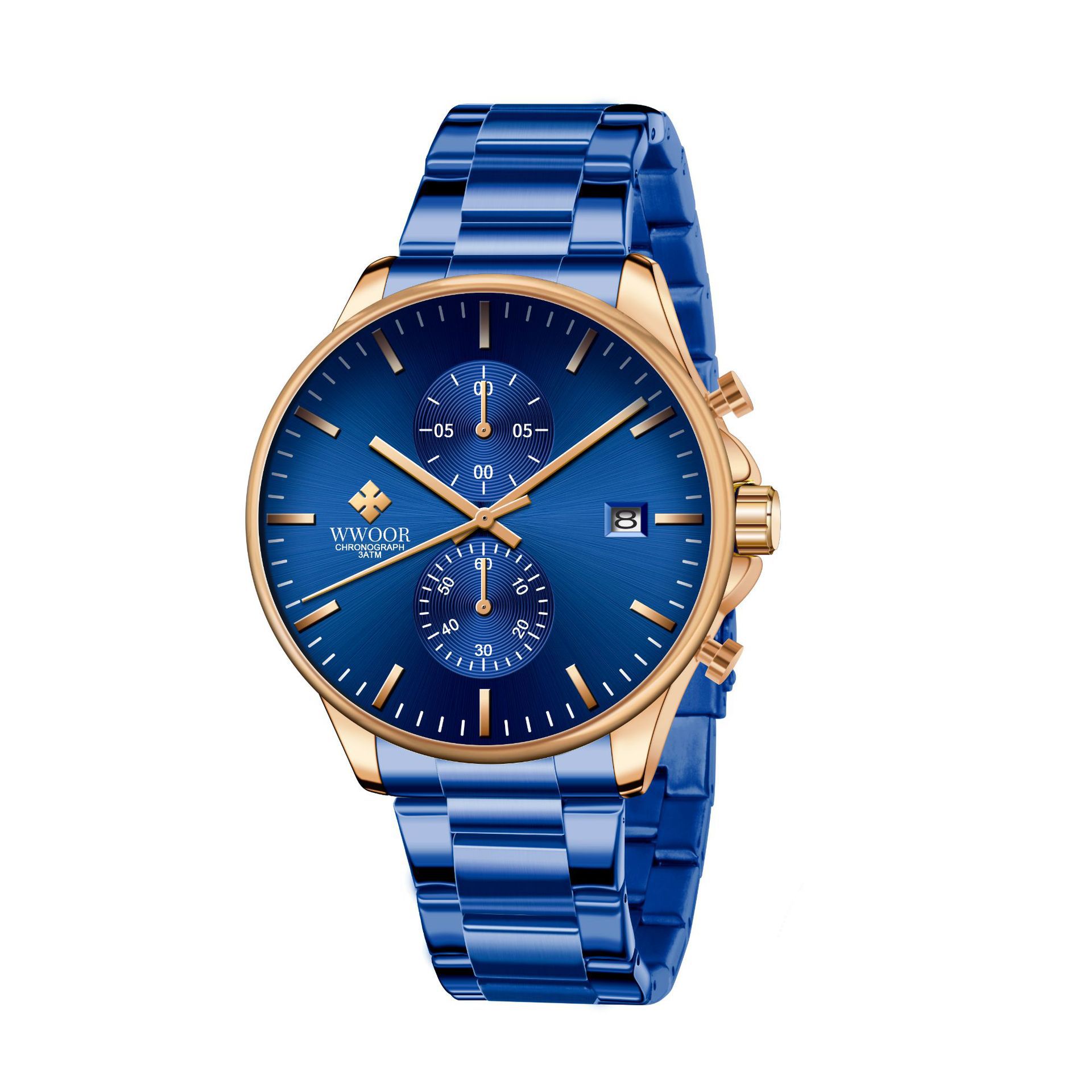 Or bleu