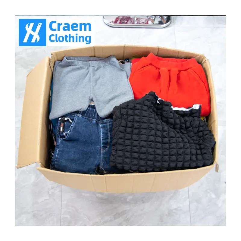 Pakket Outlet Craems Zomer Europa Keuze Baby Handel Groothandel Vrouwen Voor Groothandel Craem Kleding