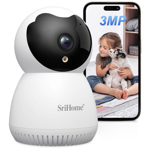 SriHome Ipsy 3MP UltraHD IP kamera için gece görüş ve CMOS sensörü ile kablosuz ağ CCTV güvenlik kamera - Product Image 6