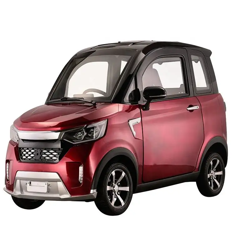 Hot Selling Gesloten Kleine Stijl 4-wiel Elektrische Mini Auto China 'S Goedkoopste Auto Met Stille Motor Nieuwe Elektrische Voertuigen