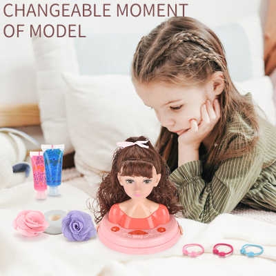 Kyk Pop Speelgoed Meisje Doen Alsof Make-Up Set Speelgoed Halflang Pop Model Pak Met Licht Muziek Pop Set Speelgoed