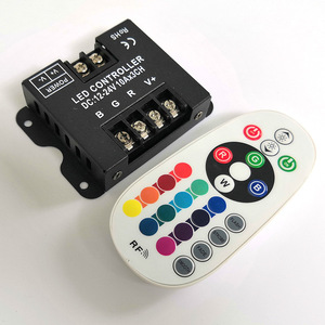 Regolatore a distanza di potere 360W Led del regolatore 24Key RF di 18A 36A RGB LED grande per la luce di striscia di RGB DC12-24V - Product Image 6