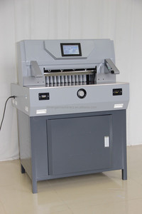 Großhandels preis 520mm Papiers ch neider Schneide maschine Papiers ch neider Automatisches Programm 520 V8 Papiers chneide maschine - Product Image 5
