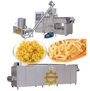 Otomatik makarna Fusilli Rigatoni yapma makinesi makarna üreticisi üretim hattı - Product Image 2