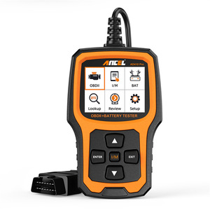 ANCEL AD410PRO Auto Scanner - Dual OBD2/Batterie-Diagnose tool mit Farbbild schirm, EVAP-Test und Lifetime Updates - Product Image 1