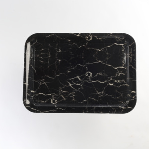 自定义完整打印矩形强有力和可重复使用的 100% PP食品托盘 - Product Image 1