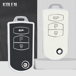 Yeni TPU araba anahtarı kılıfı için Mazda 3 5 6 serisi M6 RX8 MX5 2 3 düğmeler akıllı anahtarsız anahtar koruyucu Fob çanta aksesuarları - Product Image 3