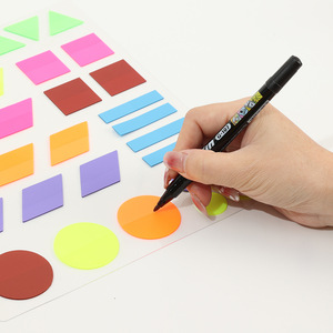 Libro pequeño creativo personalizado de fábrica, marcador de notas adhesivas para mascotas, bloque de colores de alta calidad, varias notas adhesivas personalizadas - Product Image 5