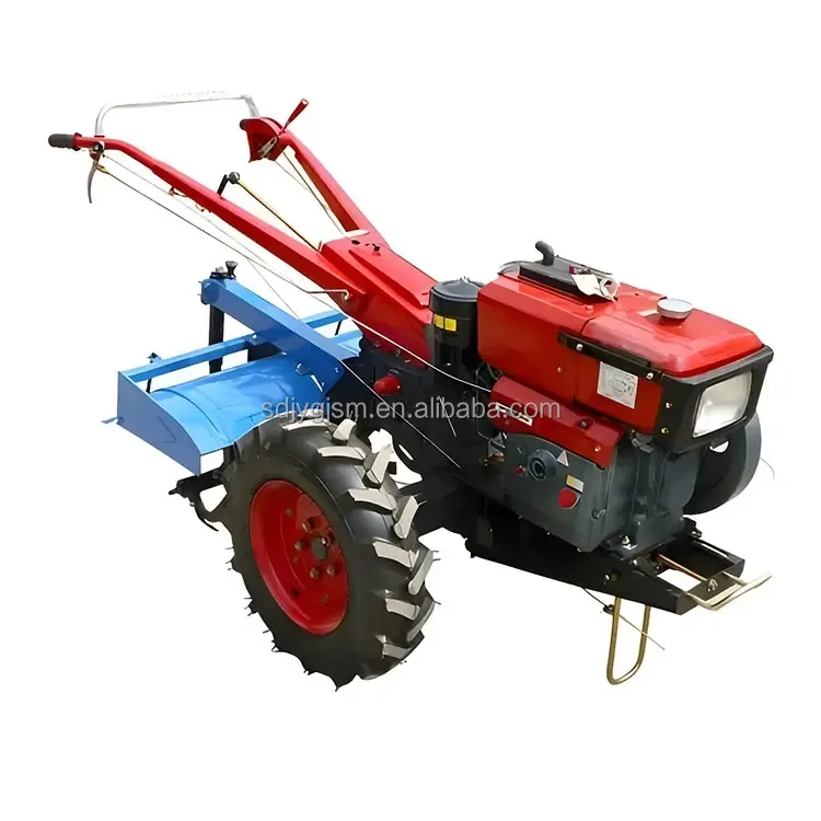Venta al por mayor de tractores de mano de granja con herramientas agrícolas de elevación y recolección de tierras de cultivo