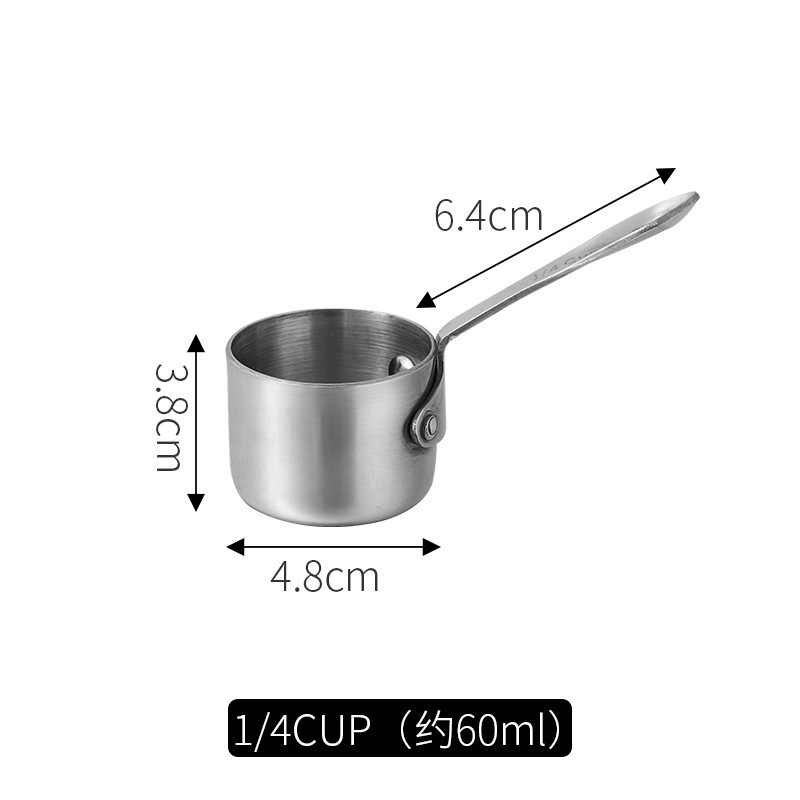 60ml stainless steel saucer (304 silver)