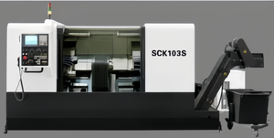 Bidirektion ales Hochleistungs-CNC-Drehmaschine system SCK209S mit spezieller Programmierung für industrielle Anwendungen - Product Image 5