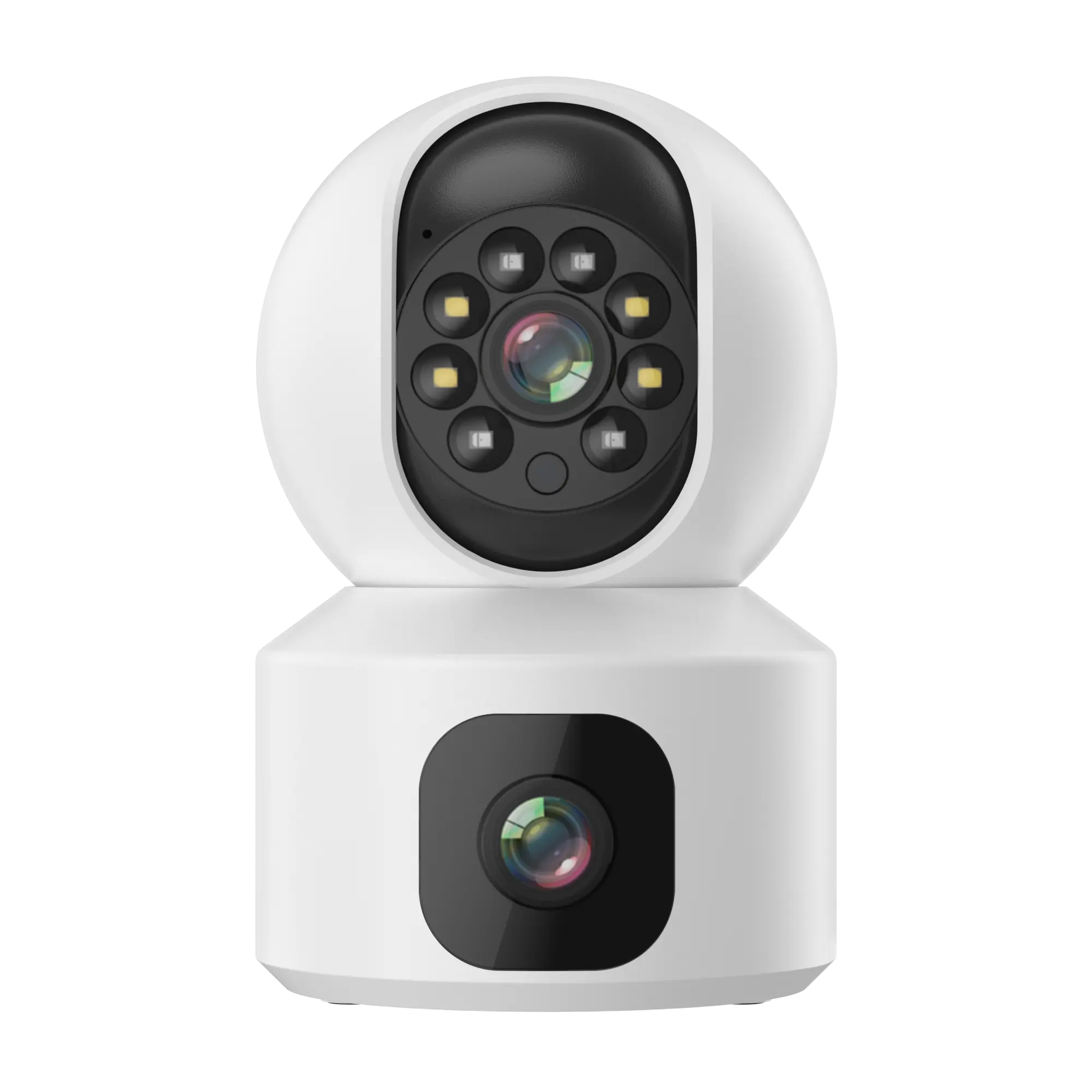 Icam365 Dual Camera Linkage Kamera 360-Grad-Drehung Wireless Wifi HD Nachtsicht-Haushalts-Diebstahls icherungs monitor