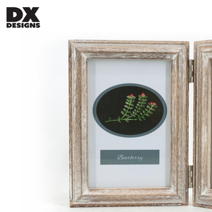 DX设计DIY艺术头脑木相框阴影盒框架矩形保存花框全尺寸桌面 - Product Image 4