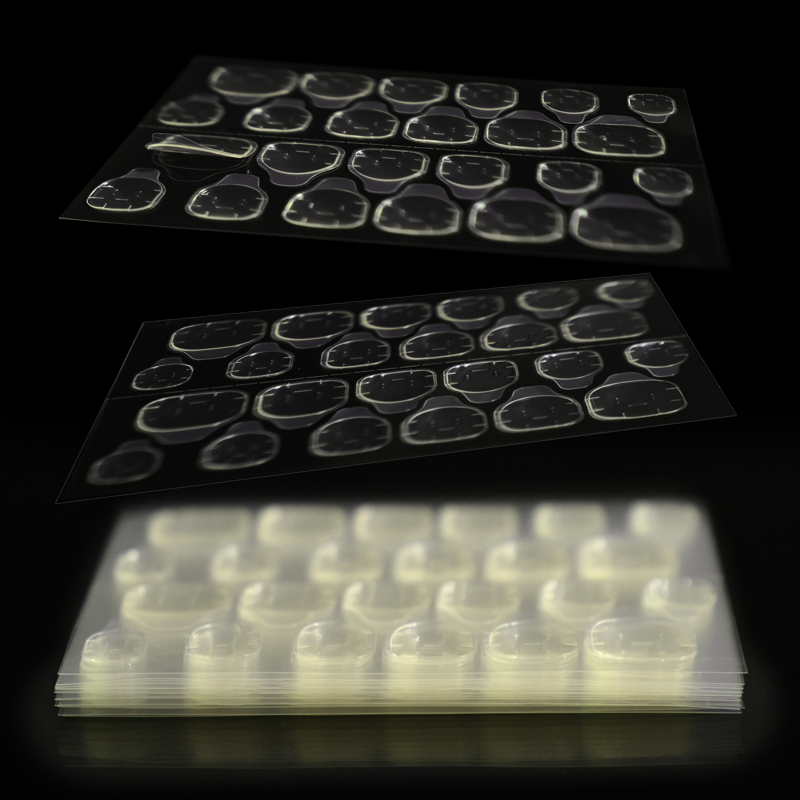 T51 24pcs jaune 0.2mm